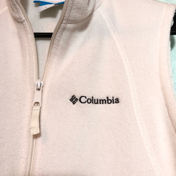 ❄️Columbia Women’s Fleece Zipper Vest Size Small - Picture 2 of 8